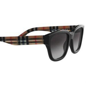 Burberry Black 54mm Sunglasses! New!